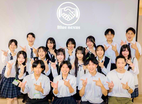 口に出すだけでは終わらせない。
現役高校生が立ち上げた学生団体「Blue nexus」の挑戦。