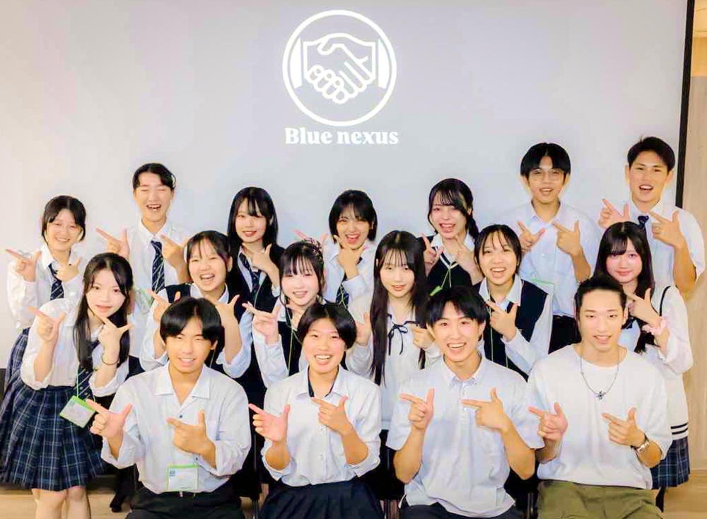 口に出すだけでは終わらせない。
現役高校生が立ち上げた学生団体「Blue nexus」の挑戦。